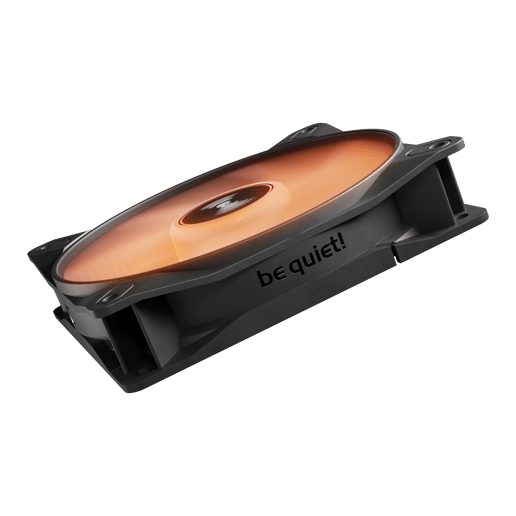 Be Quiet! (BL132) Light Wings LX 120mm PWM Reverse Blade ARGB Case Fan, Rifle Bearing, Impeller w/ 16 LEDs, Daisy-Chain, Up to 1500 RPM, Black